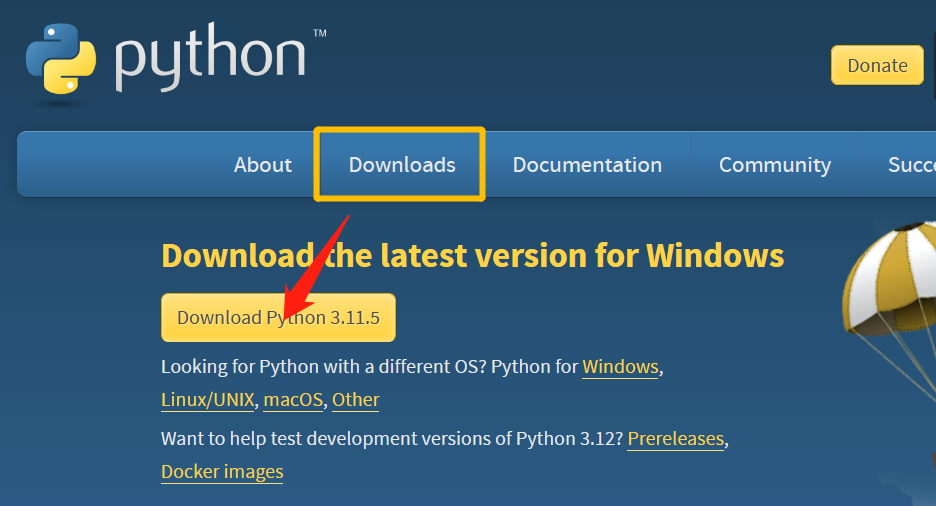 python-install-download_python