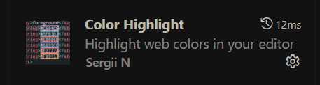 vscode-color-high-light
